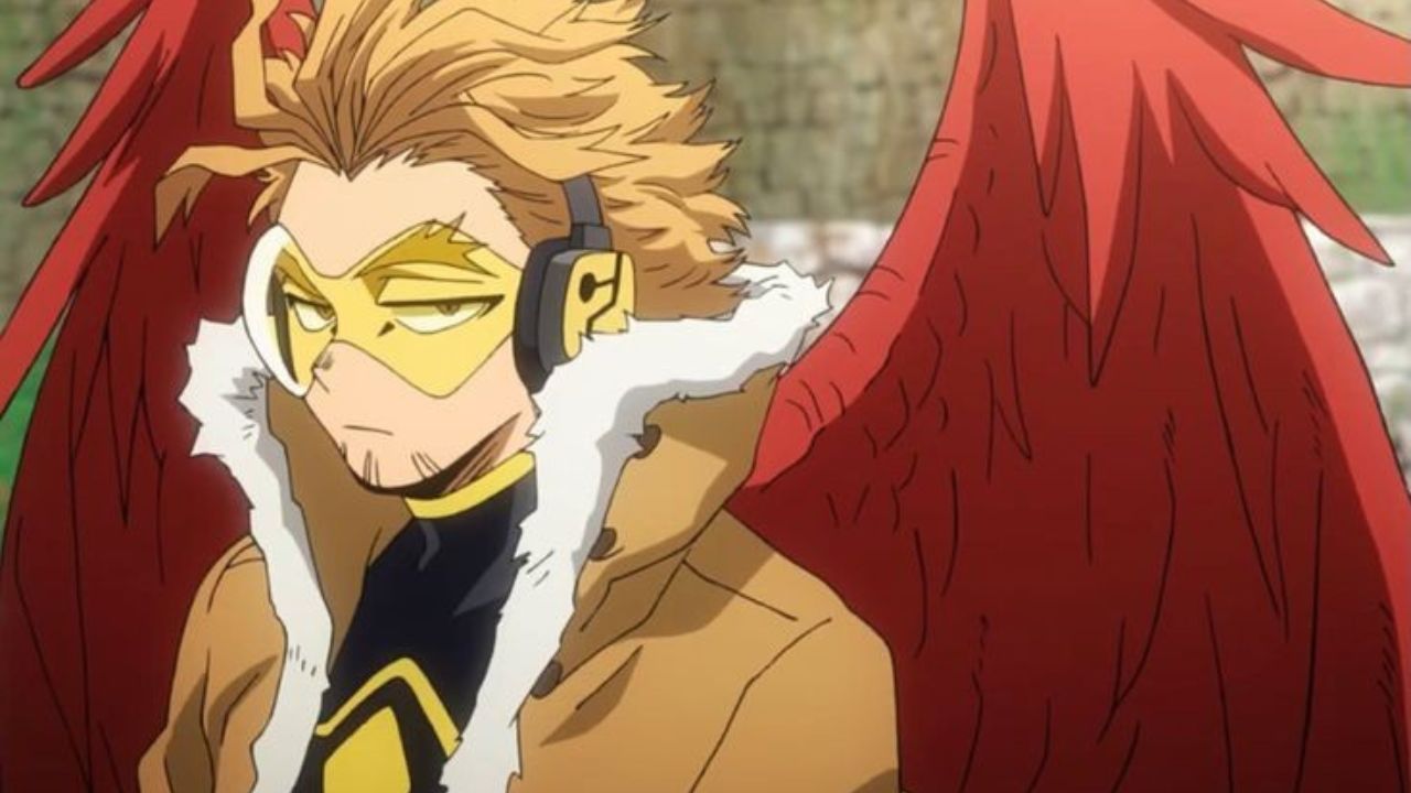 Hawks in My Hero Academia (PC: Studio Bones, Crunchyroll)