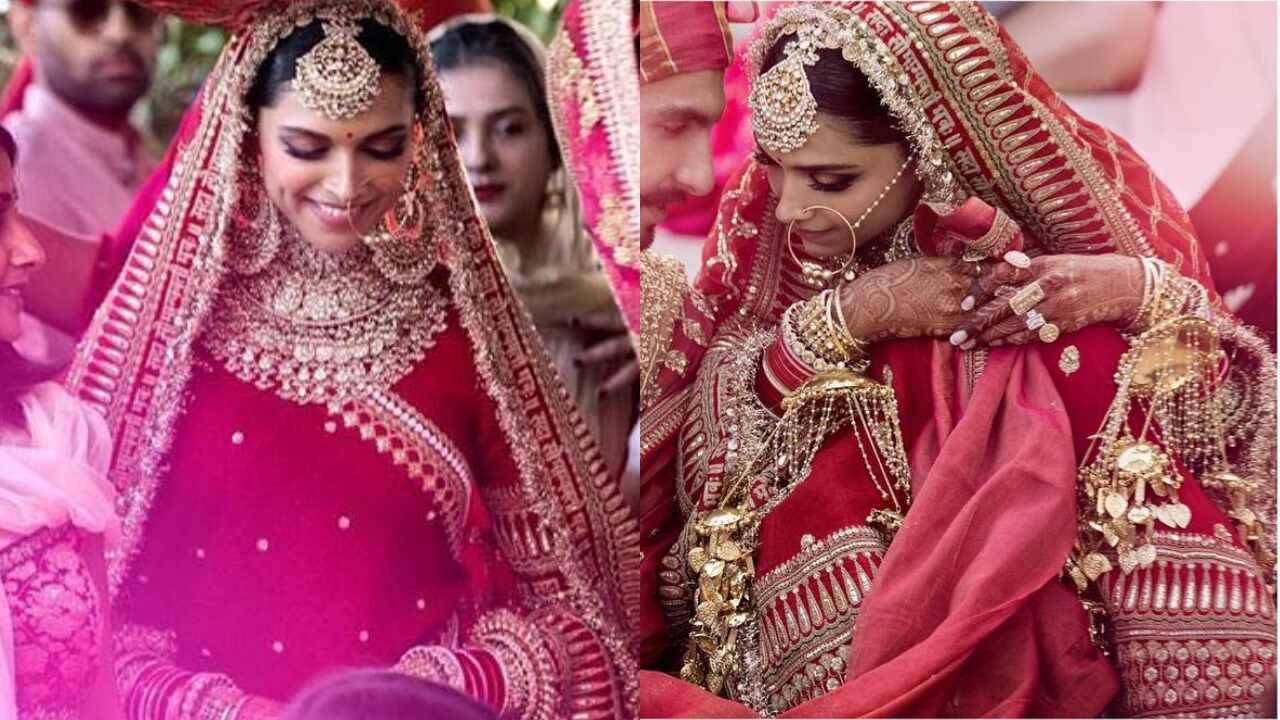 Bollywood divas who wore Sabyasachi for their wedding (PC: Deepika Padukone Instagram)