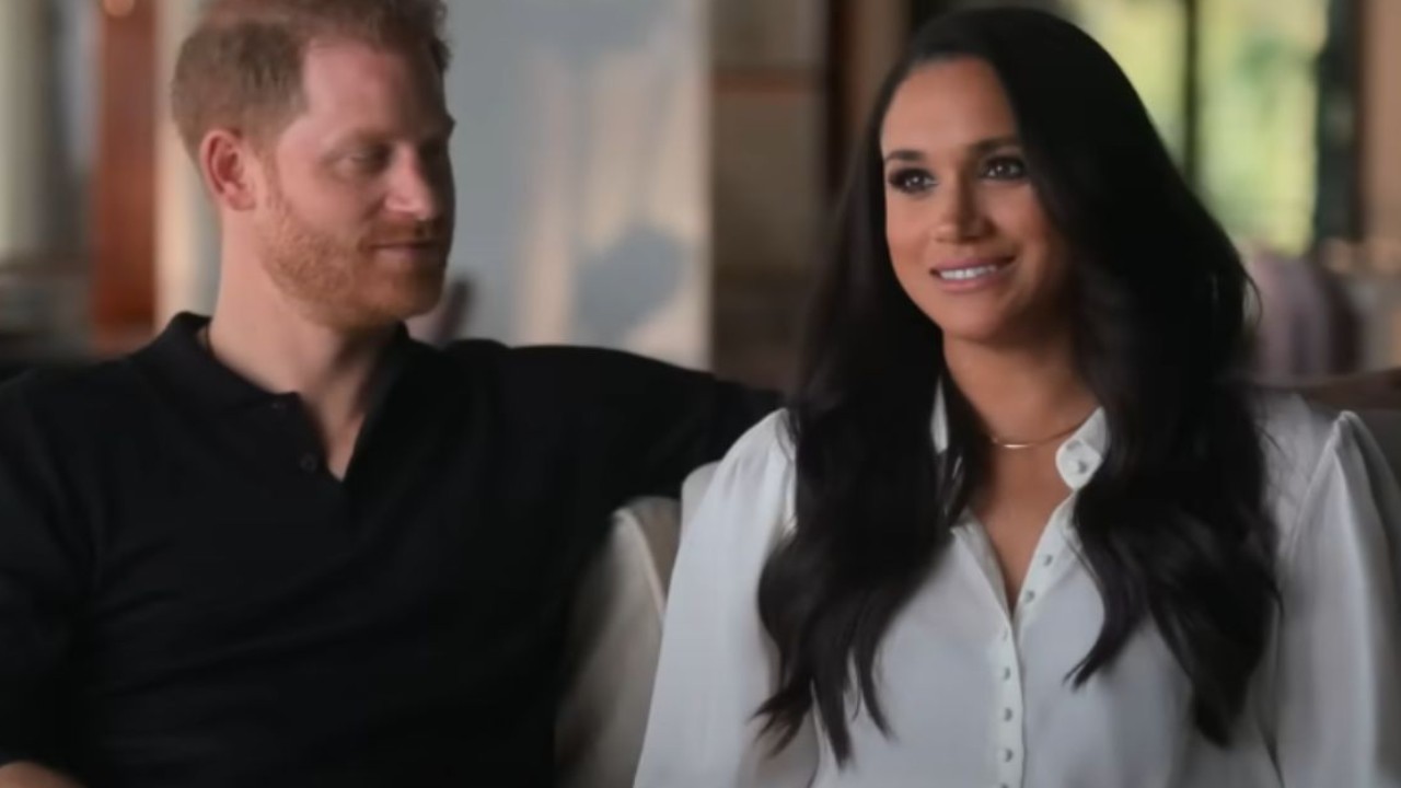 Prince Harry and Meghan Markle ( Image via YouTube/ Netflix)