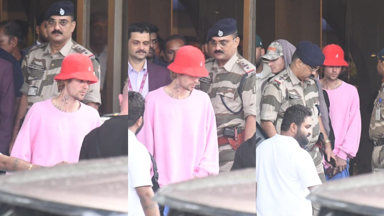 Justin Bieber arrives in Mumbai for Anant-Radhika sangeet; PICS