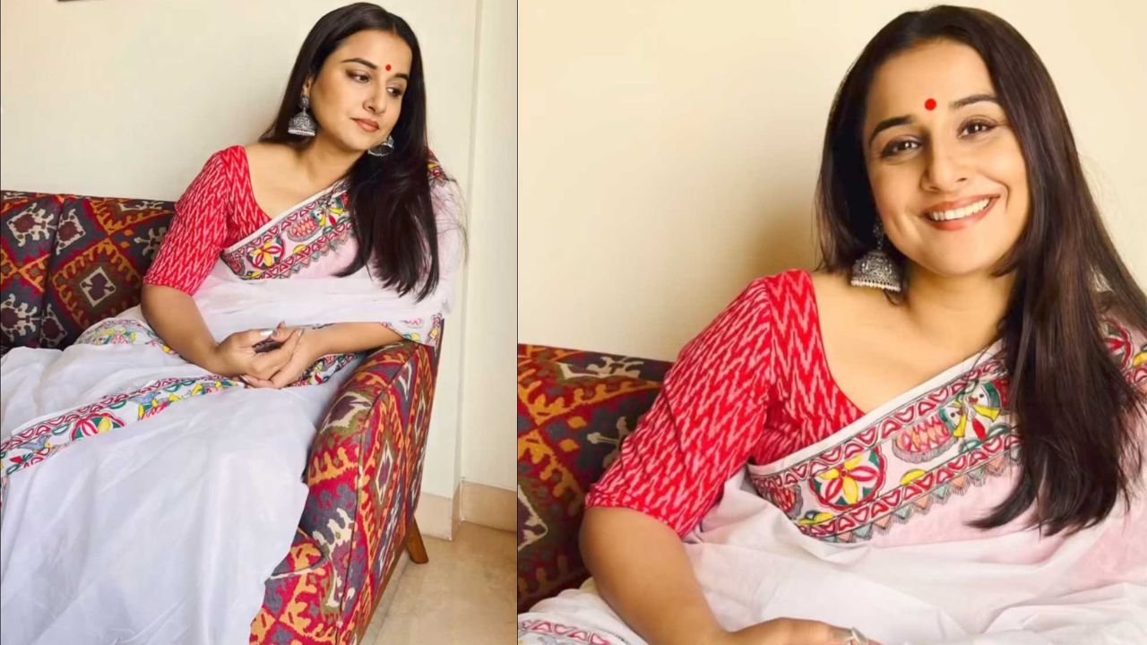 5 lightweight sarees from Vidya Balan’s wardrobe (PC: Vidya Balan Instagram )