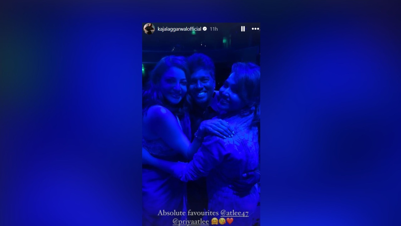 Kajal Aggarwal ecstatic over Justin Bieber's performance at Anant-Radhika’s Sangeet(PC: Kajal Aggarwal Instagram)