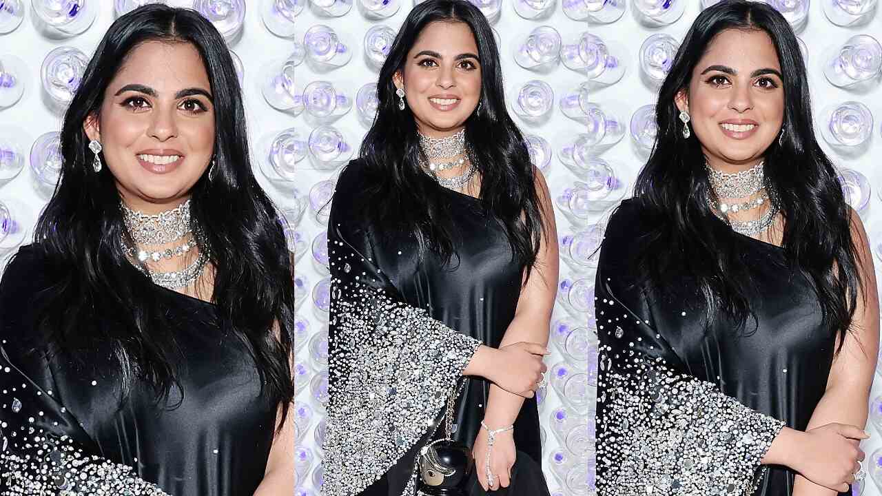  Isha Ambani turned heads with her doll bag worth Rs 24 Lakh at the Met Gala (PC: Getty Images)