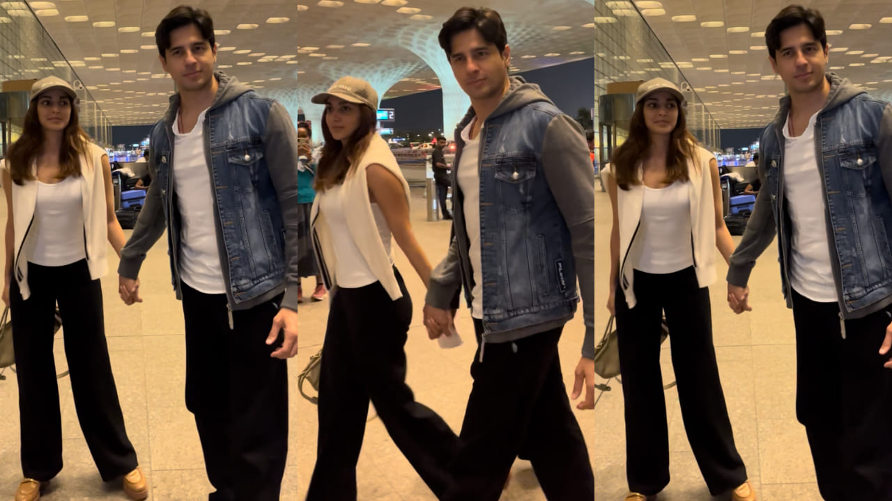 Sidharth Malhotra and Kiara Advani spotted at airport 