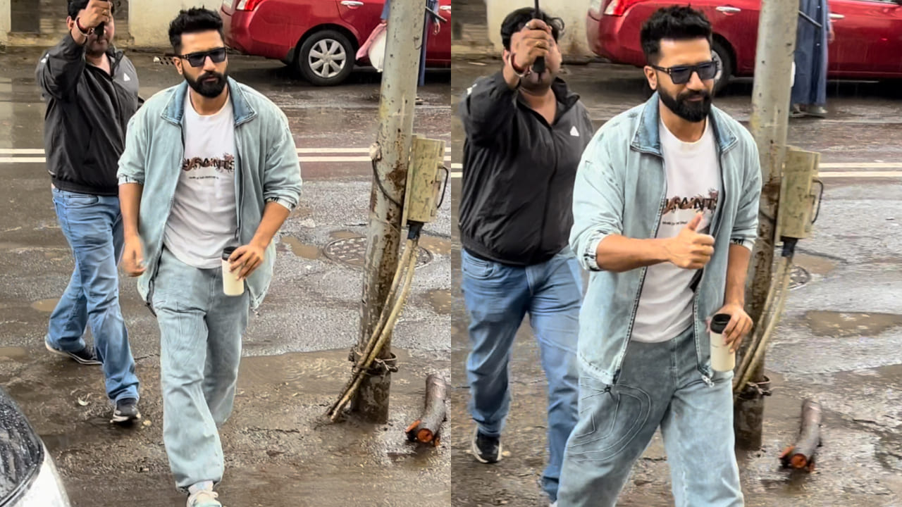 Vicky Kaushal in denim on denim look