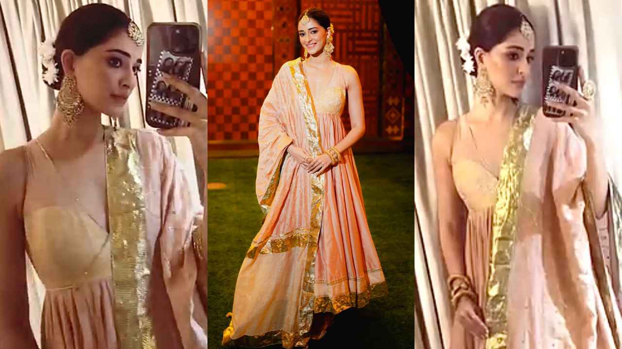 Aishwarya Rai Bachchan to Ananya Panday: 3 divas proved anarkalis are wedding season must-haves (PC: Celebrities Instagram, Viral Bhayani)