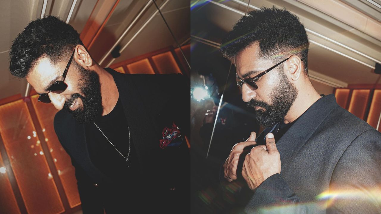 Vicky Kaushal looks handsome in all-black ensemble (PC -  Vicky Kaushal Instagram)