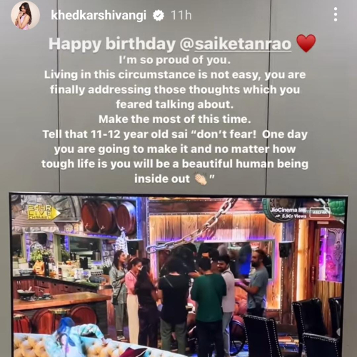 Bigg Boss OTT 3: Shivangi Khedkar pens heartwarming birthday note for ...