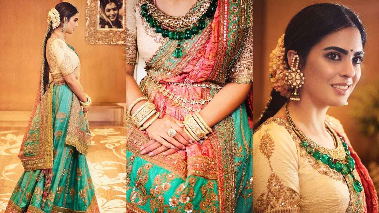 5 outfits from 5 star-studded events: Isha Ambani turns fashion icon for Anant-Radhika's pre-wedding  (Anaita Shroff Adjania Instagram)