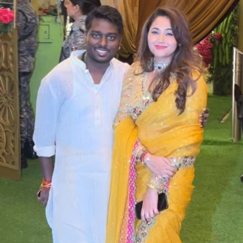 PICS: Atlee-Priya look stunning together as they attend Anant-Radhika's pre-wedding event (PC: APH Images)