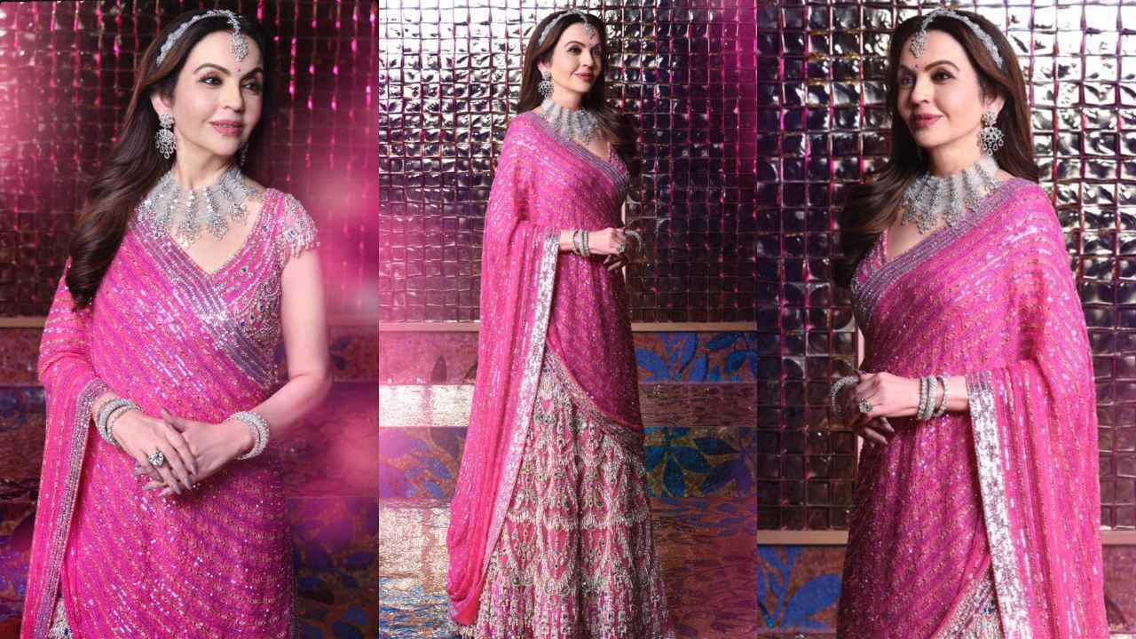 A look at Nita Ambani's 6 outfits that are all things luxurious  PC: Tanvi Chemburkar Instagram, Viral Bhayani, Mickey Contractor)