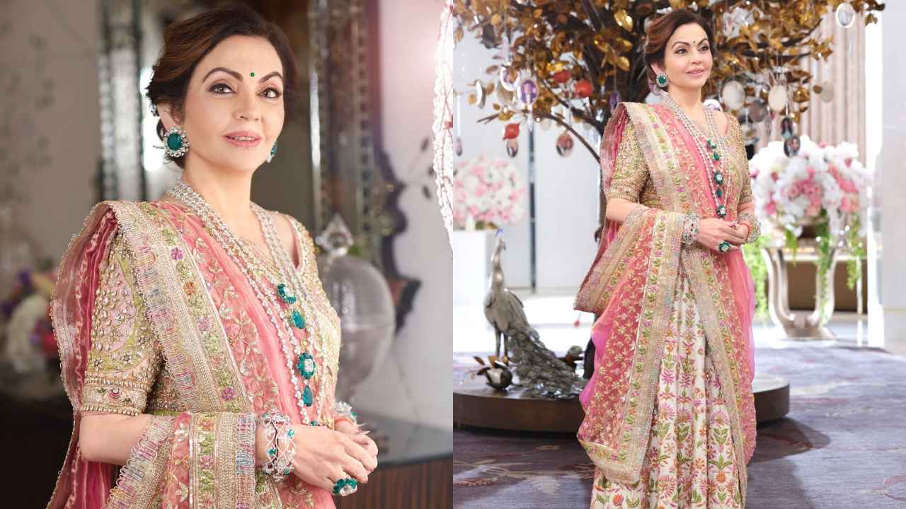 A look at Nita Ambani's 6 outfits that are all things luxurious  PC: Tanvi Chemburkar Instagram, Viral Bhayani, Mickey Contractor)