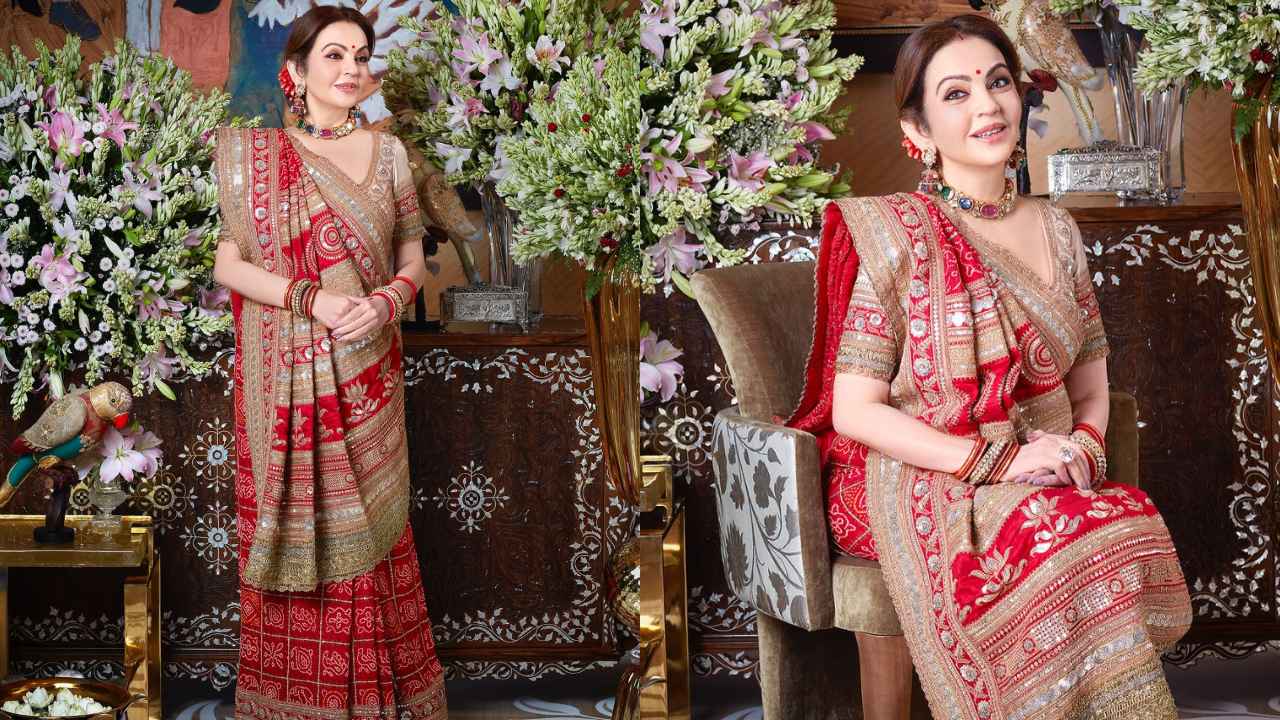 A look at Nita Ambani's 6 outfits that are all things luxurious  PC: Tanvi Chemburkar Instagram, Viral Bhayani, Mickey Contractor)