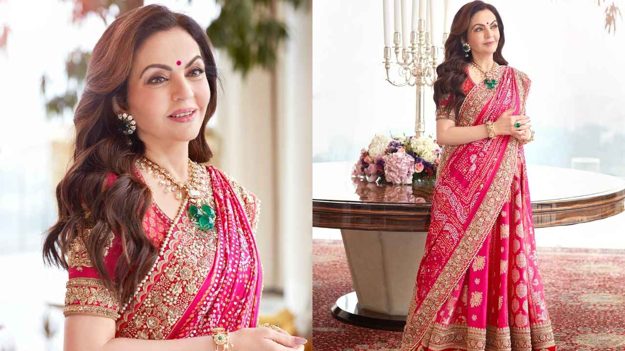 A look at Nita Ambani's 6 outfits that are all things luxurious  PC: Tanvi Chemburkar Instagram, Viral Bhayani, Mickey Contractor)