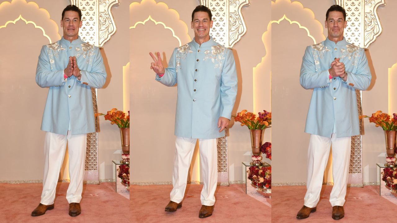 John Cena looks all things DESI (PC: Pinkvilla)