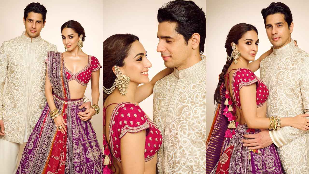 Anant Ambani-Radhika Merchant wedding: Kiara Advani serves ultimate wedding guest look in multicolored lehenga (PC: Kiara Advani Instagram)