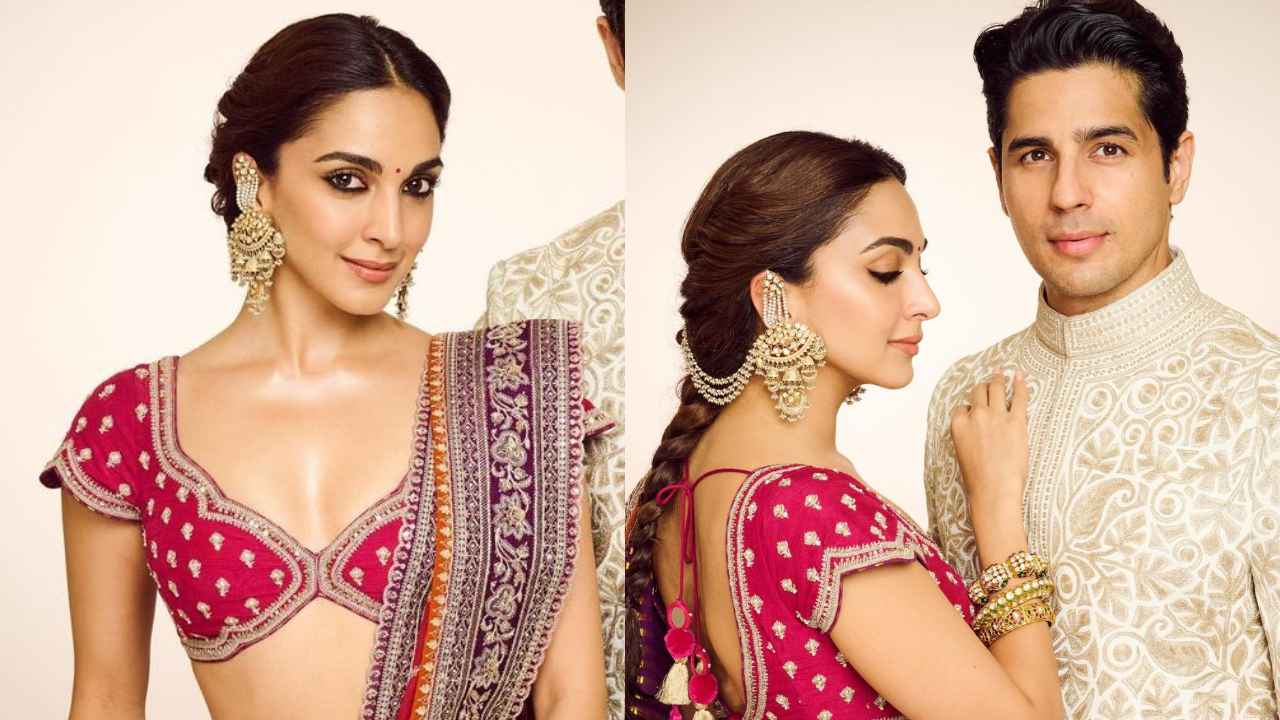 Anant Ambani-Radhika Merchant wedding: Kiara Advani serves ultimate wedding guest look in multicolored lehenga (PC: Kiara Advani Instagram)