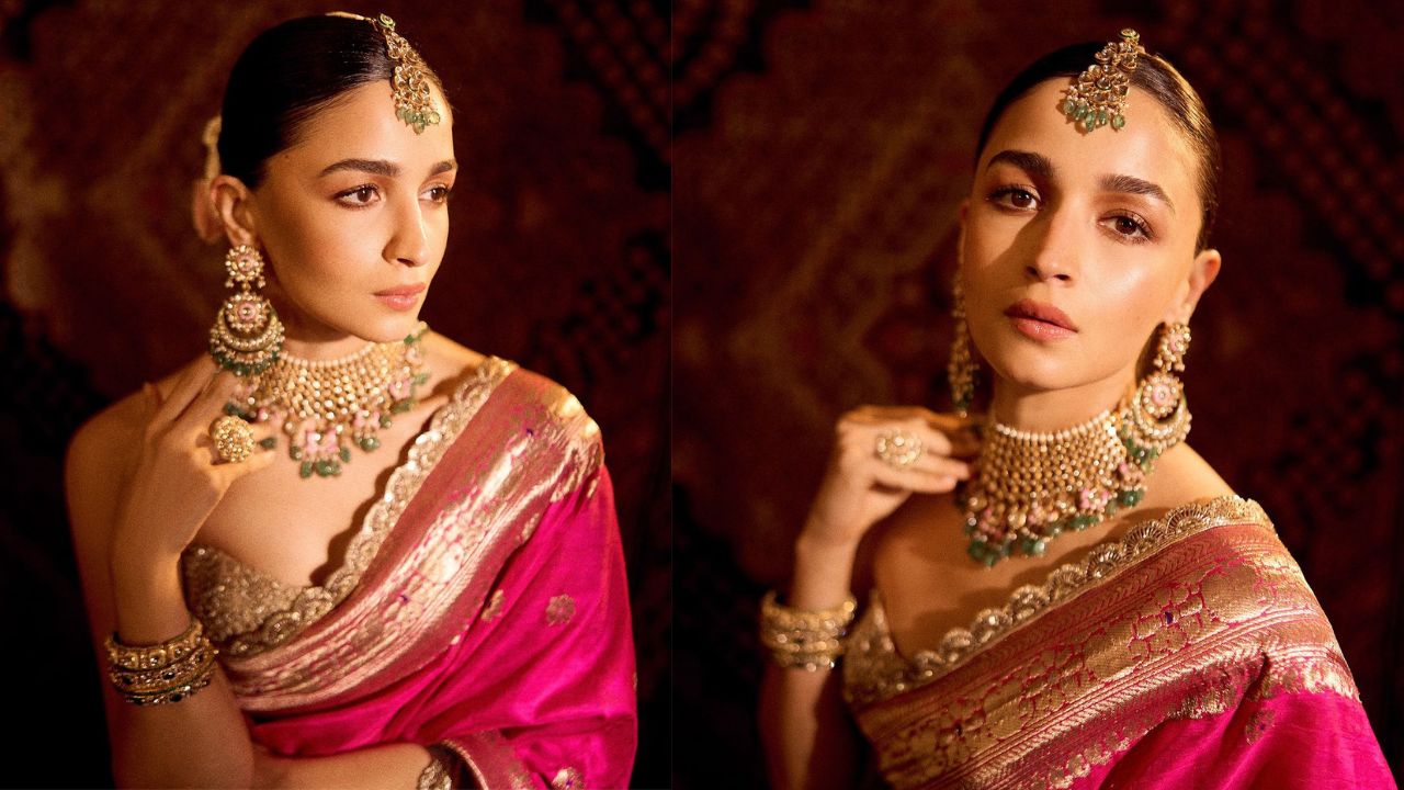 Alia Bhatt mesmerizes in a 160-year-old saree (PC:  Alia Bhatt Instagram )