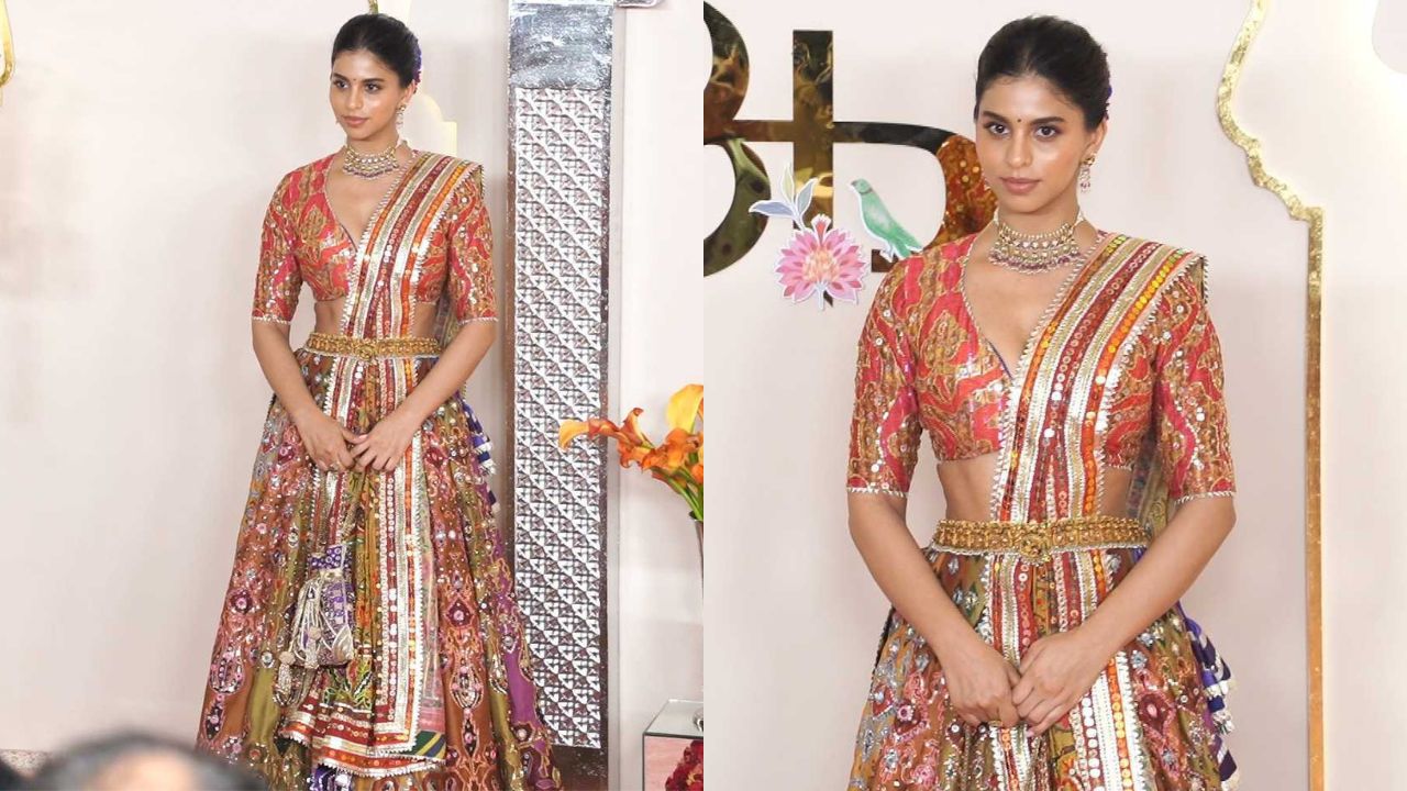 Suhana Khan at Anant-Radhika's wedding (PC: Varinder Chawla)