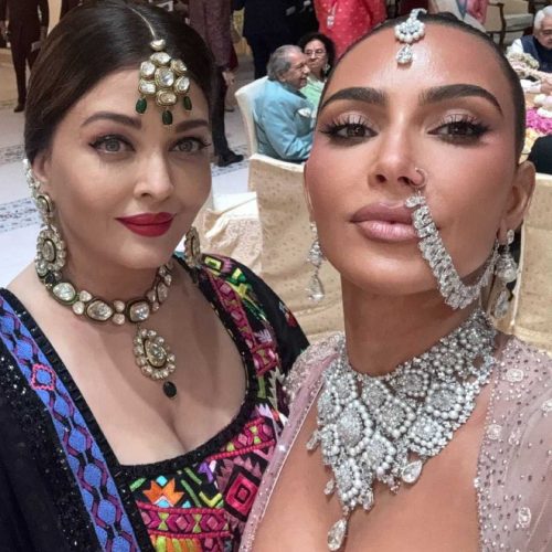 Aishwarya Rai Bachchan and Kim Kardashian 