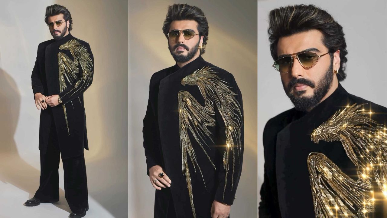 Ayushmann, Arjun, & Vijay shine in sleek black avatars (Credit: Celeb Instagram)