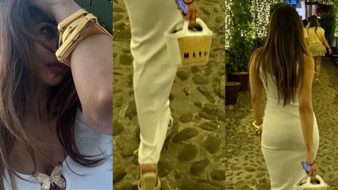 Malaika Arora in bodycon dress and Rs 52K Marni bucket bag on Spain vacay is what travel dreams are made of  (PC: Malaika Arora Instagram)