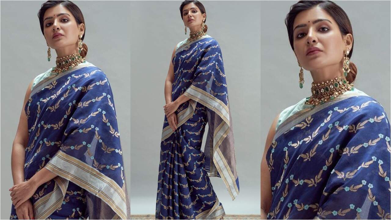 Samatha Ruth Prabhu brought her fashion A-game by donning sarees (PC: Samantha Ruth Prabhu Instagram)