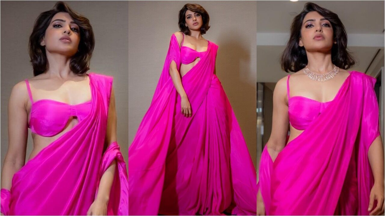 Samatha Ruth Prabhu brought her fashion A-game by donning sarees (PC: Samantha Ruth Prabhu Instagram)