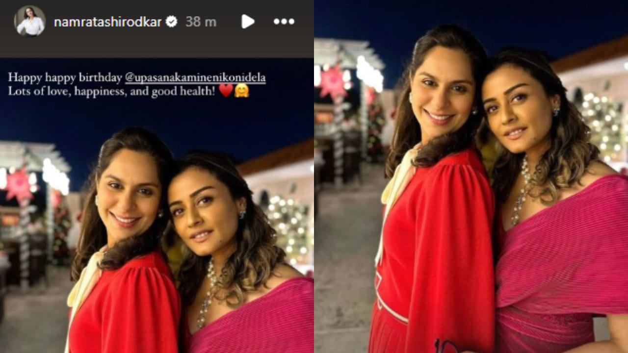 Namrata Shirodkar and Lavanya Tripathi extend heartfelt birthday wishes to Ram Charan’s wife Upasana Konidela