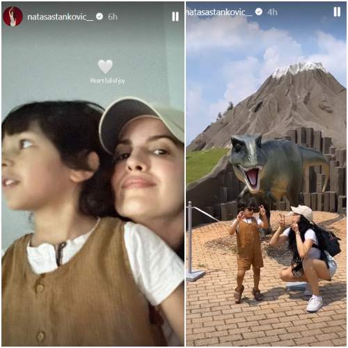 Natasa Stankovic's heart is 'full of joy' as she shares moments with son Agastya post announcing separation from Hardik Pandya; PICS