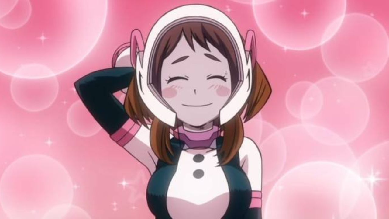 Ochaco Uraraka in My Hero Academia (Studio Bones, Crunchyroll)