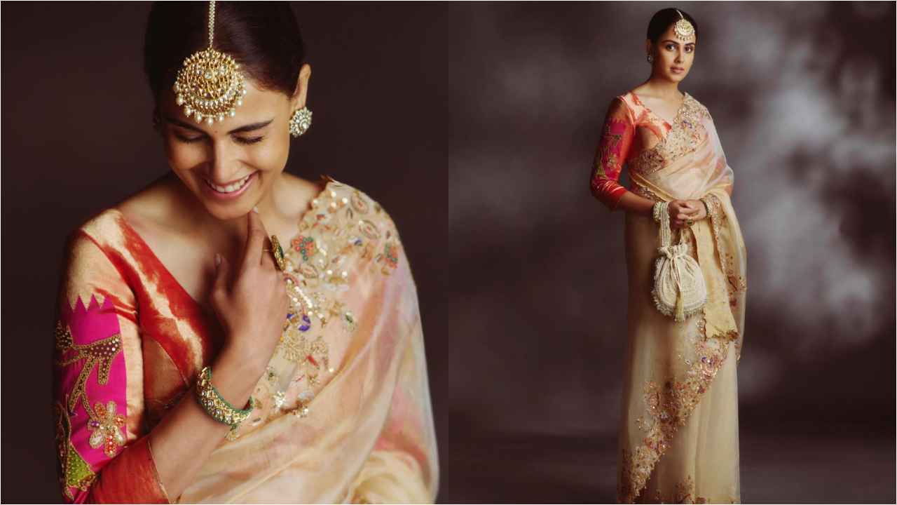 3 times Genelia Deshmukh showed us how to serve traditional allure with saree looks (PC: Genelia Deshmukh Instagram)