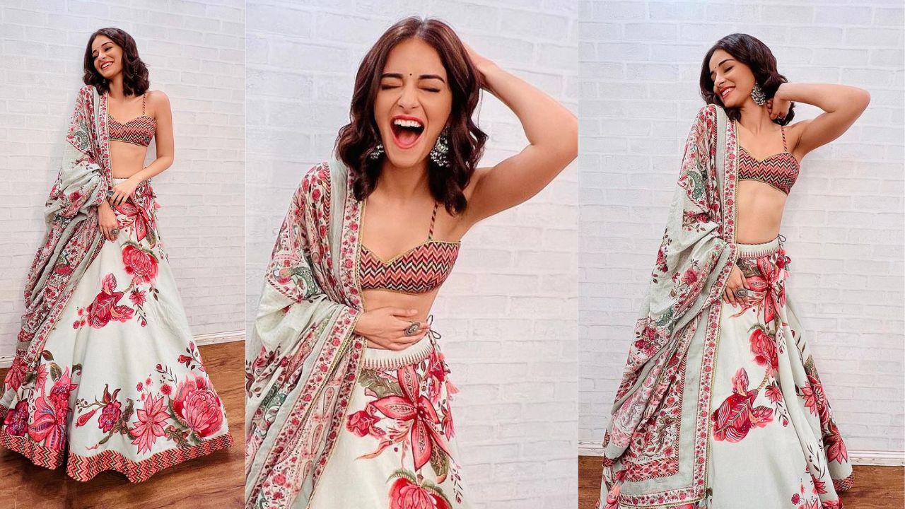 Ananya Panday-approved lehengas perfect for your best friend’s engagement (PC: Ananya Panday Instagram)