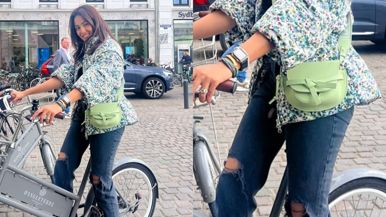 Mira Rajput in Loewe bag 