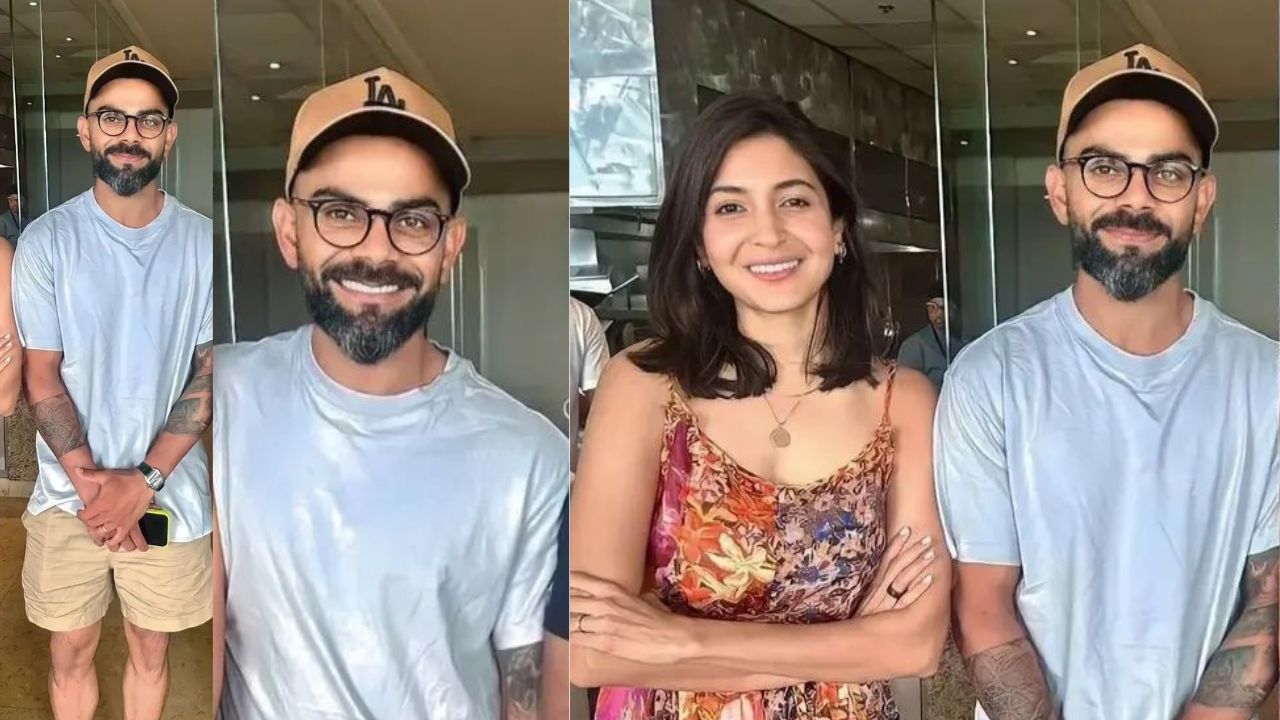 Anushka Sharma wears Rs 17,070 maxi dress as she poses with a laidback Virat Kohli in Lond (PC: Pinkvilla)