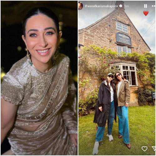 Kareena Kapoor Khan enjoys restaurant outing with Karisma Kapoor during their UK vacation; see PIC