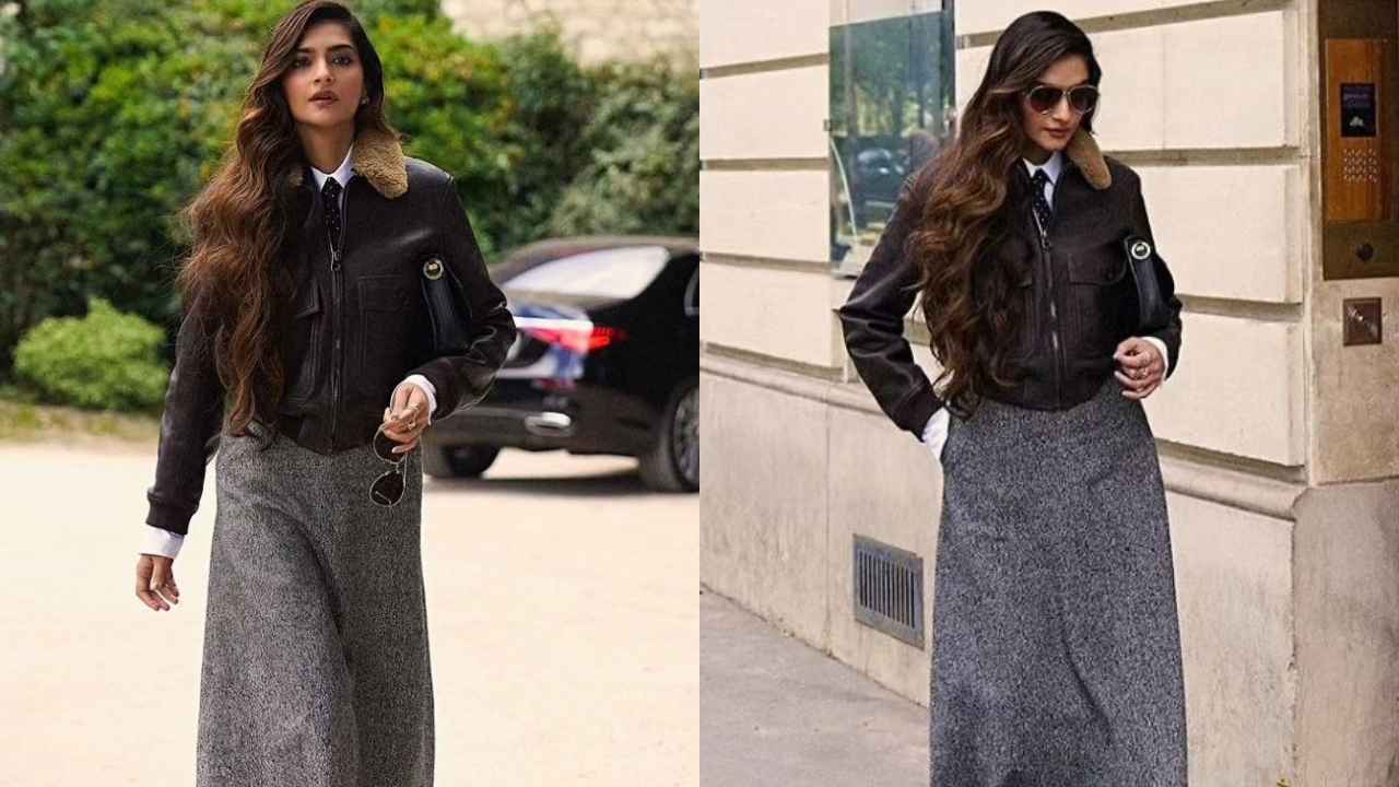 7 ideas on what to wear with a leather jacket ft Deepika Padukone, Sonam Kapoor, Kriti Sanon (PC: Celebrities Instagram)