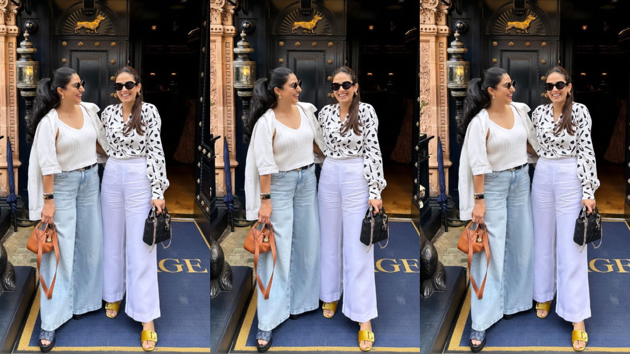 Mira Kapoor's monochrome look 