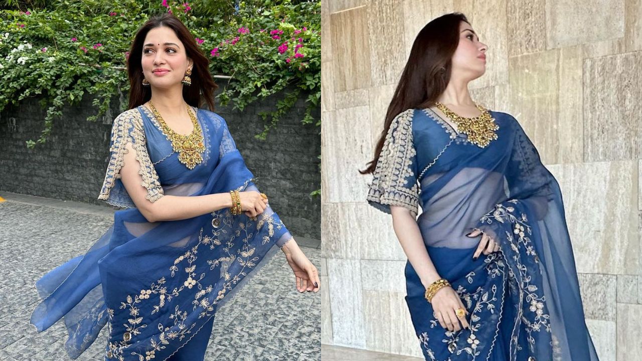 5 saree-blouse designs (Credit: Celeb Instagram)