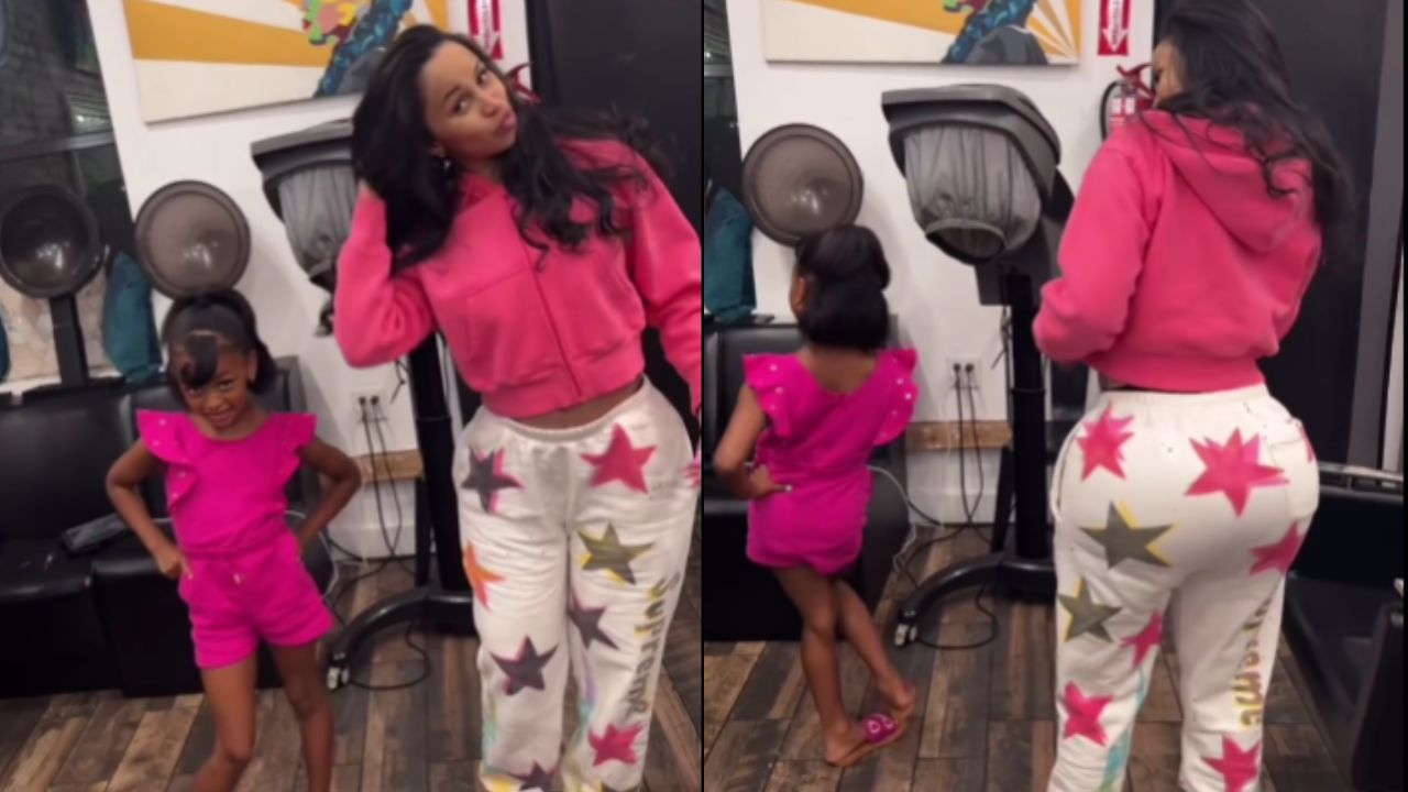 Cardi B Strikes a Pose With Her 6 Year Old Daughter Kulture