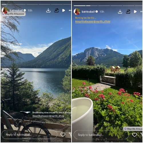 Katrina Kaif drops new PICS from Austria vacation; gives glimpse into her ‘home away from home’