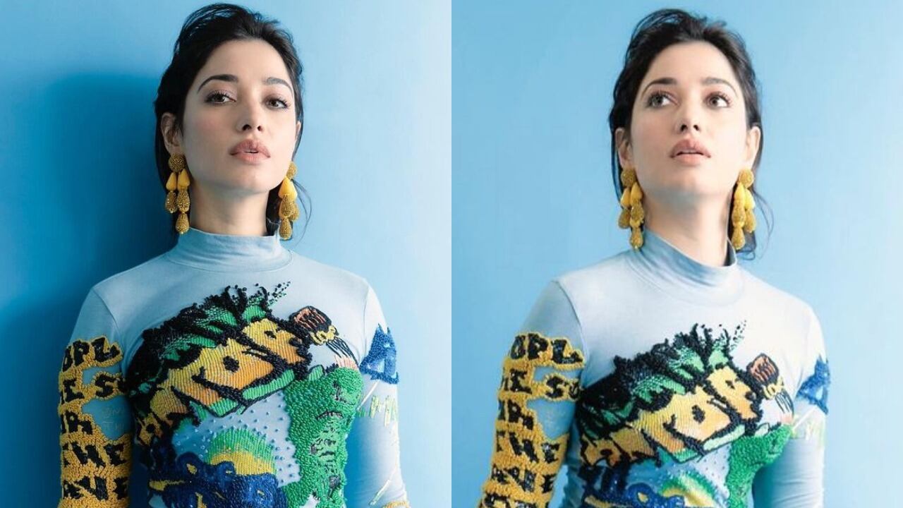 Tamannaah Bhatia’s a quirky set of danglers (PC: Tamannaah Bhatia Instagram) 