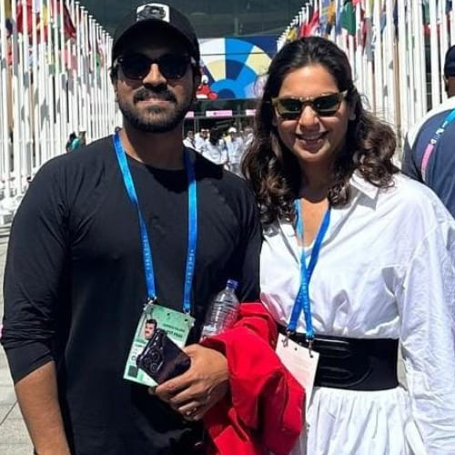 Ram Charan and Upasana