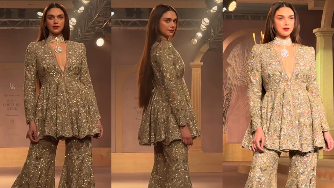 Aditi Rao Hydari turns showstopper for Jayanti Reddy