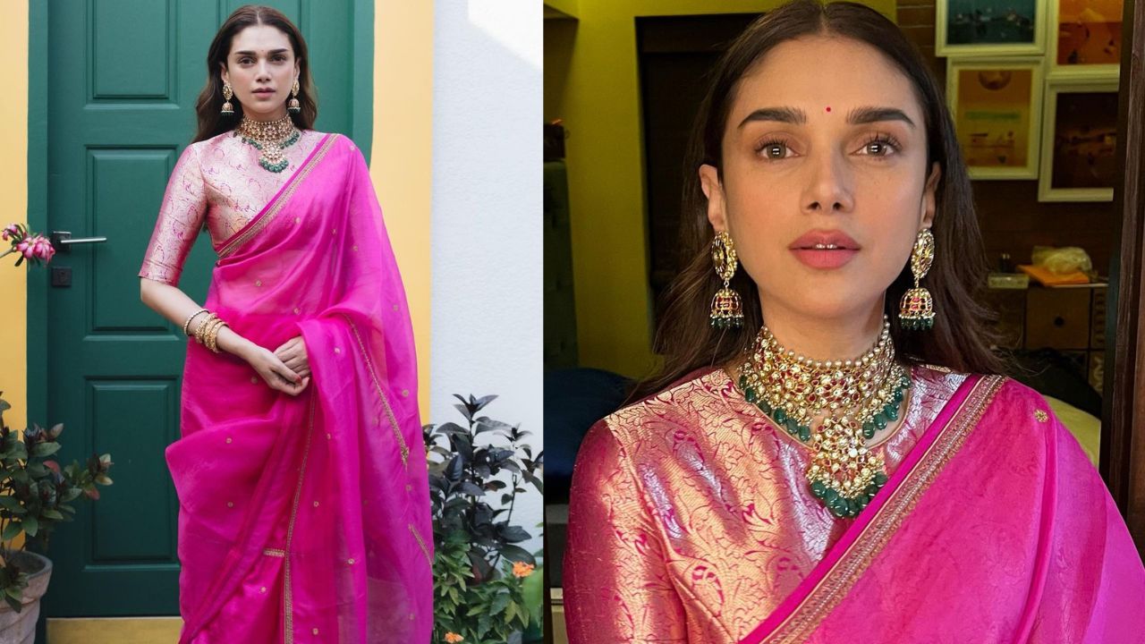 5 times Aditi Rao Hydari slayed in a saree (PC: Aditi Rao Hydari Instagram)