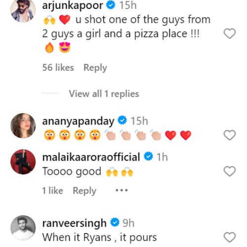 Ranveer Singh, Ananya Panday, Arjun Kapoor can't contain their excitement as celeb photographer Rohan Shrestha shoots Deadpool & Wolverine star Ryan Reynolds