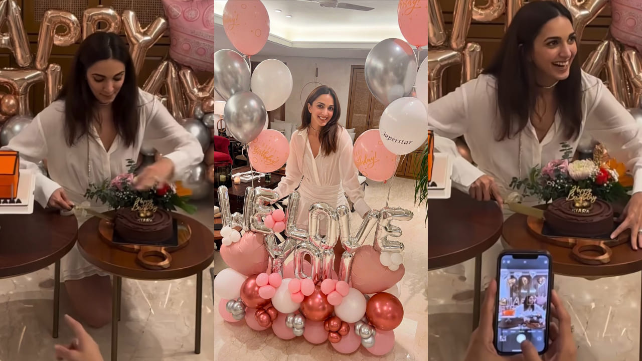 Kiara Advani in white dress for her birthday 