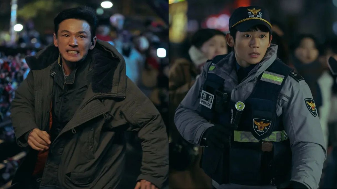 Hwang Jung Min and Jung Hae In in I, The Executioner; Image Courtesy: CJ Entertainment