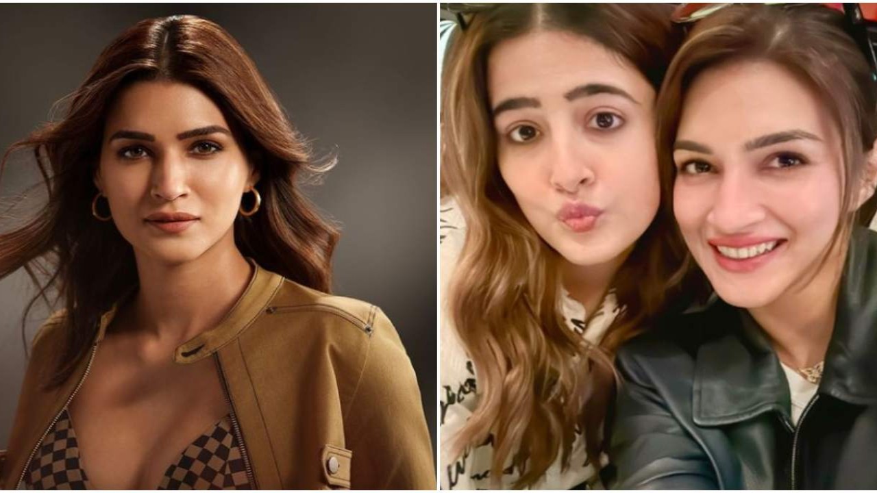 Kriti Sanon's vacation mode on as she flies to London ahead of her birthday with sister Nupur; see PIC