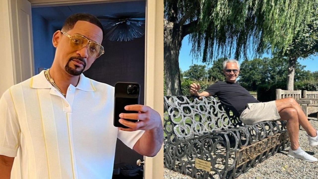 Will Smith and Andrea Bocelli (CC: Instagram)